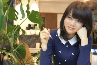 ミディアム カラー 大島 智志のヘアスタイル