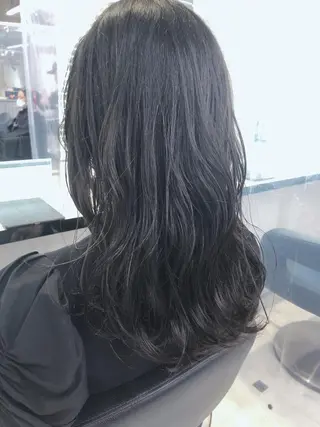 セミロング カラー パーマ ヘアアレンジ メンズ キッズ ネイル マツエク・マツパ ♡モテ髪/似合わせ♡ 透明感/JUICE♡のヘアスタイル