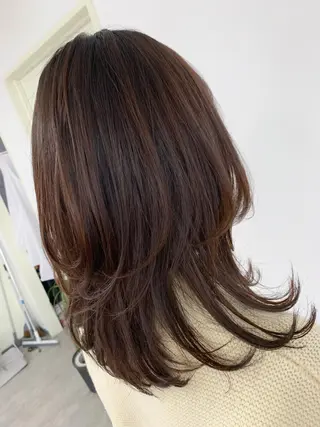 セミロング 🥇近藤 恭輔🥇 Recharme新保のヘアスタイル