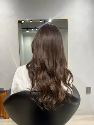 ロング カラー akane/ボブ /オリーブ/ブラウンのヘアスタイル