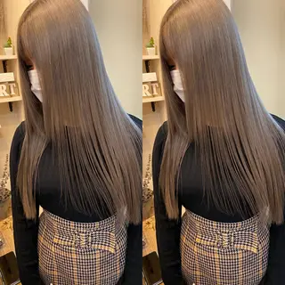 ロング カラー ⭐️横浜ブリーチ特化 美容師　堤涼⭐️のヘアスタイル