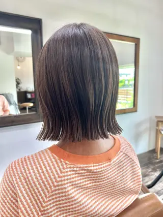 ミディアム Strawberry所属・原田 志保のヘアスタイル