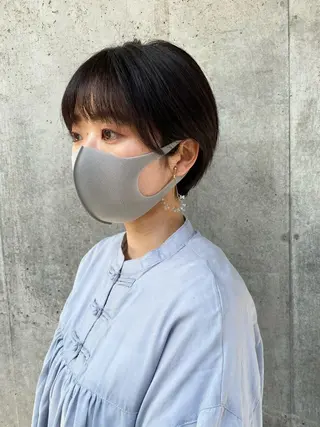 ショート les baladins du miroir所属・🍃YURI 🍃のヘアスタイル