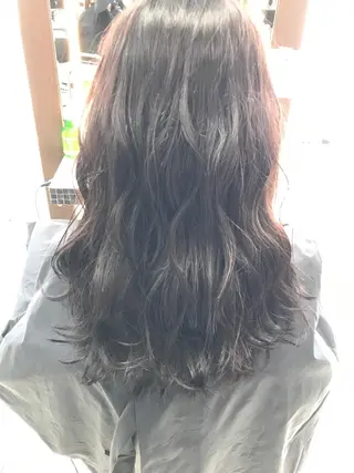ロング カラー ヘアアレンジ ソシエ　錦糸町テルミナ店所属・西村 文豪のヘアスタイル