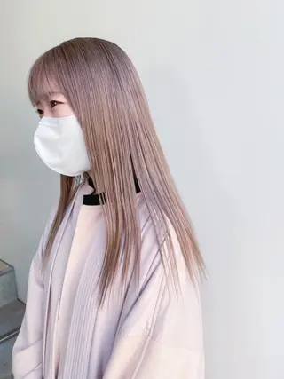 ロング カラー Takuma Suzuki中目黒のヘアスタイル