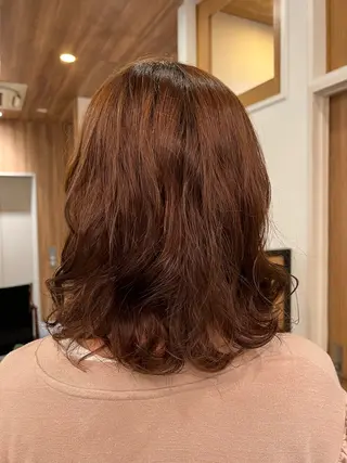 ミディアム 村中 逸紀のヘアスタイル