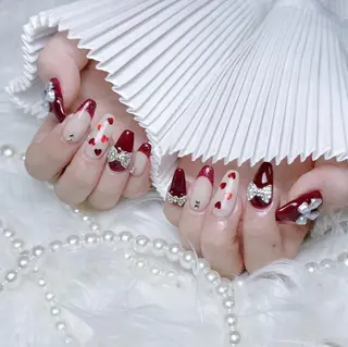 ネイル RAFFINE haru🦋🩵のネイルデザイン