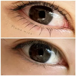 マツエク・マツパ Plume micoのマツエク・マツパデザイン