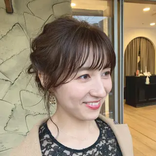 hub hair レイヤー/透明感のヘアスタイル