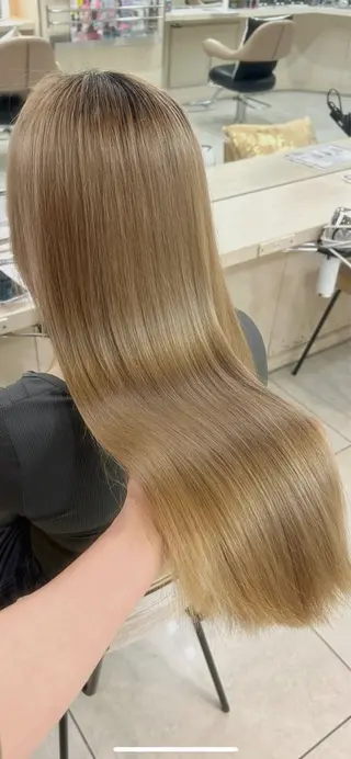 ロング 🎀透明感カラー🎀 ヘアメ／mikotoのヘアスタイル