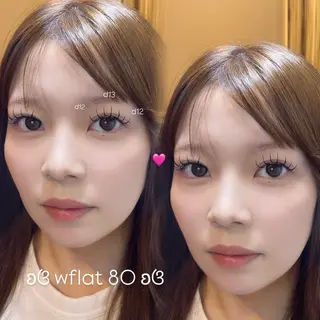 マツエク・マツパ Mell Yuuna ♡パリエク /束感のマツエク・マツパデザイン