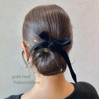 ヘアアレンジ charm《銀座》 ヘアセット/縮毛矯正のヘアスタイル