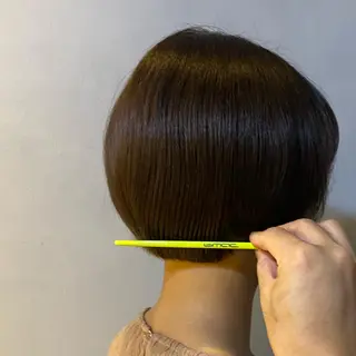 ショート 🪐SOURCE 塚口　シマブクロ🪐のヘアスタイル