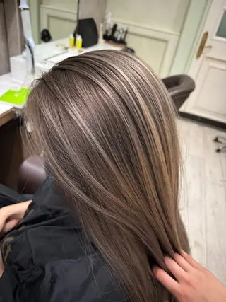 ロング nico. 心斎橋 akariのヘアスタイル