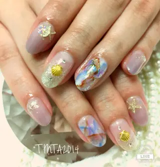 ネイル ネイルサロン ティンタ所属・馬場 典子のネイルデザイン