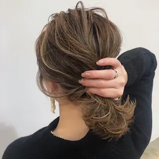 ミディアム 髪質改善×レイヤー 齊藤翔太のヘアスタイル