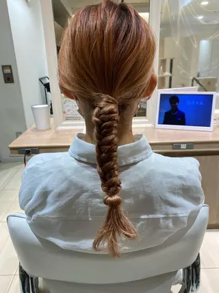 ロング newi銀座所属・大人髪質改善/ 源美晴のヘアスタイル