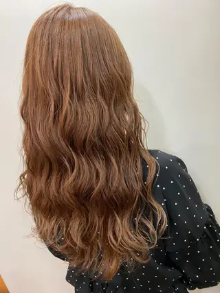 ロング カラー レイヤーカット✂️ 若葉のヘアスタイル