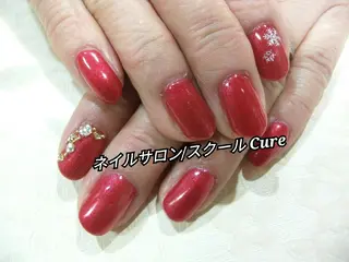 ミディアム ネイル ネイルサロン Cureのネイルデザイン
