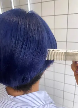 メンズ emu所属・けいこ🍊ニュアンス ネイル/個性派ネイルのネイルデザイン