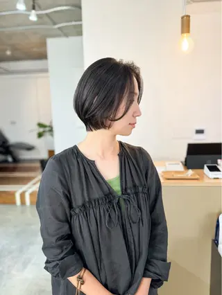 ショート 奥村 紘のヘアスタイル