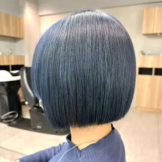 ショート カラー ボブ/透明感カラー/ 似合わせ🌿高田知那のヘアスタイル