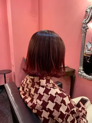 ショート カラー iLu.所属・田畠 しずかのヘアスタイル