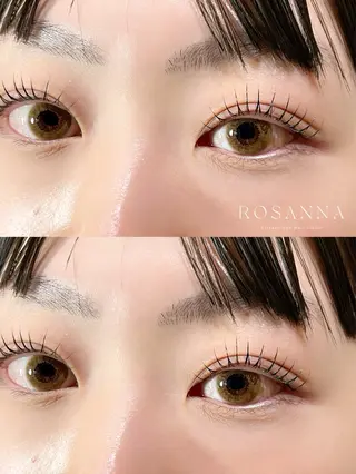 マツエク・マツパ ROSANNA Watanabeのマツエク・マツパデザイン