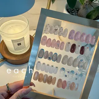 ネイル each sakuraのネイルデザイン