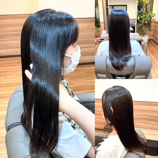 ロング Annon プライベートサロンのヘアスタイル