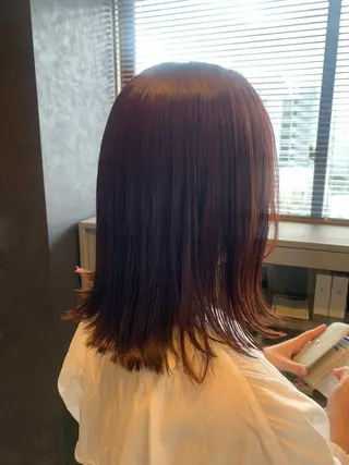 ミディアム tocca河原町〰️ 藤川日向のヘアスタイル