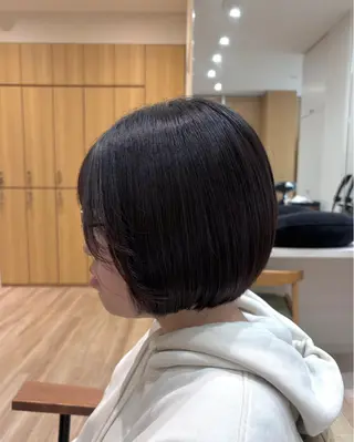 ショート かどた はるなのヘアスタイル