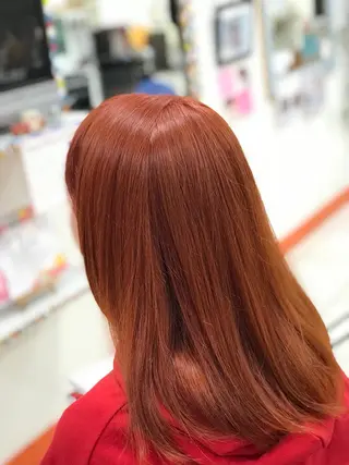 ロング 山内 聡史のヘアスタイル