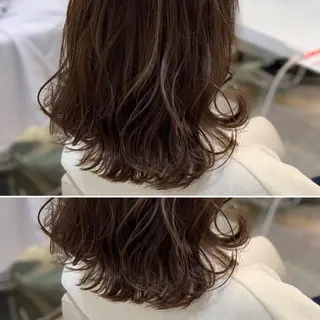 ミディアム カラー ケンジアネッタ Men'sのヘアスタイル