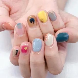 ネイル 東 千夏のネイルデザイン