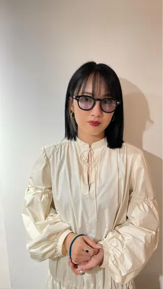 カラー ボブ/レイヤー /河内温太のヘアスタイル