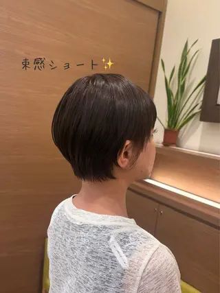 ショート カラー パーマ Moe🫧 ショート🩶のヘアスタイル