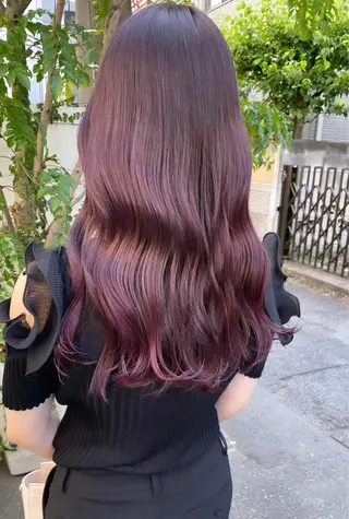 ロング カラー ivy所属・🦋うる艶透明感ヘア 今井達也のヘアスタイル