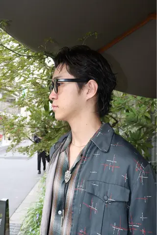 パーマ メンズ 似合わせカット /パーマ岡本淳平のヘアスタイル