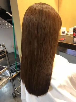 ロング カラー トップスタイリスト 大野 唯のヘアスタイル