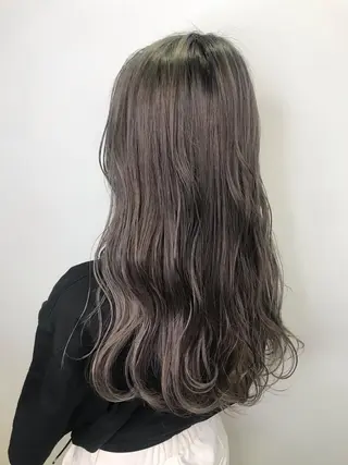 セミロング カラー EMANONシェアサロン心斎橋店所属・韓国メンズヘア　ミル クティボブ　足立佳代のヘアスタイル