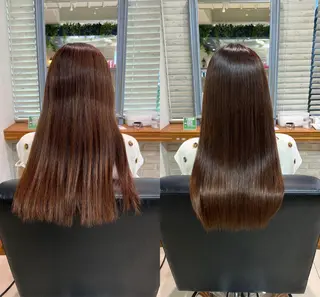 ロング 静岡/草薙パーマ メンズバレイヤージュのヘアスタイル