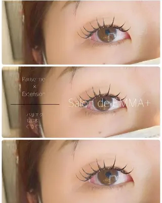 マツエク・マツパ EMMA plus．のマツエク・マツパデザイン