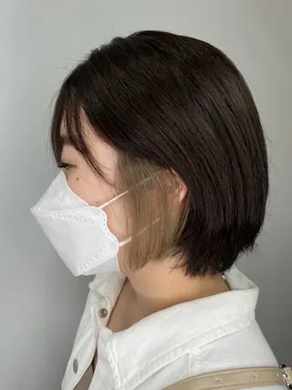 ミディアム カラー ⌇🌹透明感カラー 🌹ᴍᴇɢᴜᴍɪ ⌇のヘアスタイル