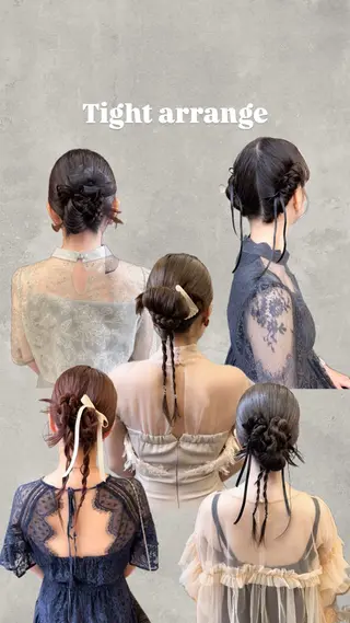 セミロング ヘアアレンジ 💖美髪改善💖 辻未侑のヘアスタイル