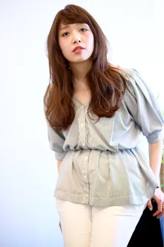 ロング カラー 髪質改善&Spa fee 南越谷店2号店所属・岩井 夏生のヘアスタイル