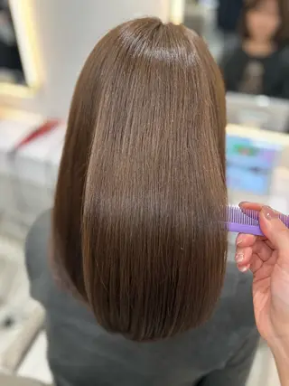 ロング カラー IVE所属・ダブルカラー髪質改善 /Annaのヘアスタイル