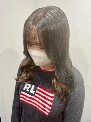 韓国ヘア🇰🇷 HINAのヘアスタイル