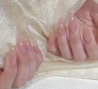 ネイル By moonネイル 🌷ワンホン/韓国風のネイルデザイン