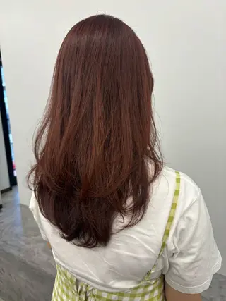 ロング カラー ヘアアレンジ MYRTLE Mifūのヘアスタイル